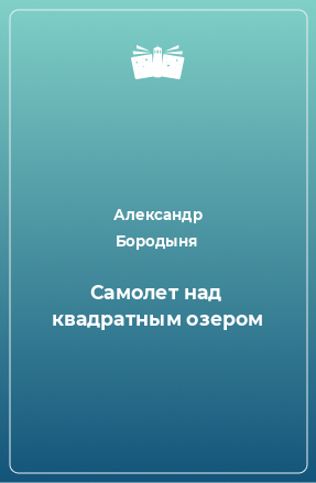 Книга Самолет над квадратным озером