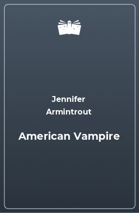 Книга American Vampire