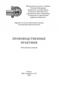 Книга Производственные практики : методические указания