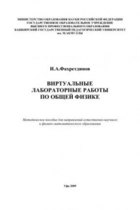 Книга Виртуальные лабораторные работы по общей физике.