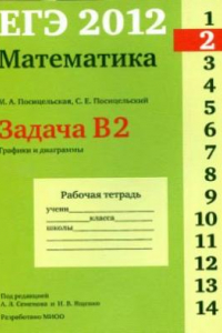 Книга ЕГЭ 2012. Математика. Задача B2. Графики и диаграммы. Рабочая тетрадь