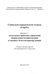 Книга Актуальные проблемы социальной направленности цивилистики и смежных областей юриспруденции