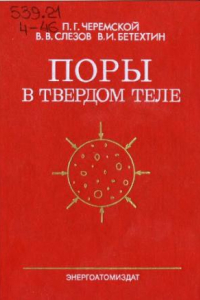 Книга Поры в твердом теле