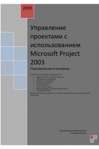 Книга Управление проектами с использованием Microsoft Project 2003