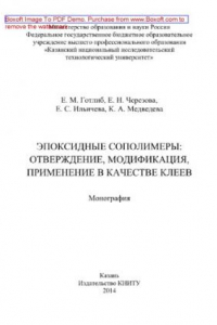 Книга Эпоксидные сополимеры. Отверждение, модификация, применение в качестве клеев. Монография