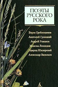 Книга Поэты русского рока: Борис Гребенщиков, Анатолий Гуницкий, Андрей Романов, Максим Леонидов, Эдмунд Шклярский, Александр Васильев