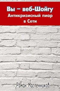 Книга Вы ? веб-Шойгу: Антикризисный пиар в Сети