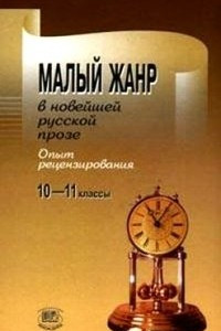 Книга Малый жанр в новейшей русской прозе. Опыт рецензирования