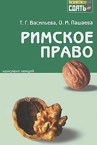 Книга Римское право. Конспект лекций