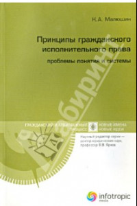 Книга Принципы гражданского исполнительного права. Проблемы понятия и системы