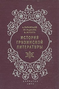 Книга История грузинской литературы