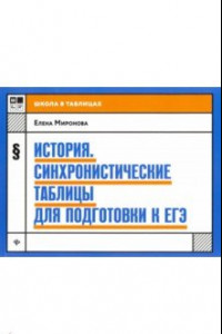 Книга История: синхронистические таблицы для подготовки к ЕГЭ