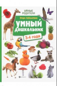 Книга Умный дошкольник: 3-4 года