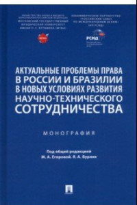 Книга Актуальные проблемы права в России и Бразилии в новых условиях развития. Монография