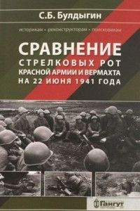 Книга Сравнение стрелковых рот Красной армии и Вермахта на 22 июня 1941 года