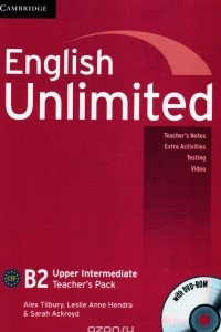 Книга English Unlimited B2: Upper Intermediate Teacher's Pack (+ DVD-ROM)