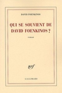 Книга Qui se souvient de David Foenkinos?