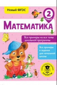 Книга Математика. 2 класс. Все примеры на все темы школьной программы. ФГОС